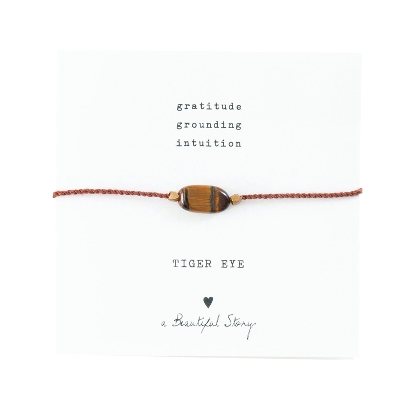 Armband mit Edelstein - Tigerauge